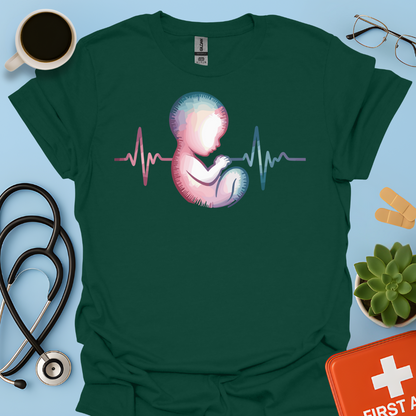 Battito del Bambino - Ostetrica  / Ginecologa Maglietta
