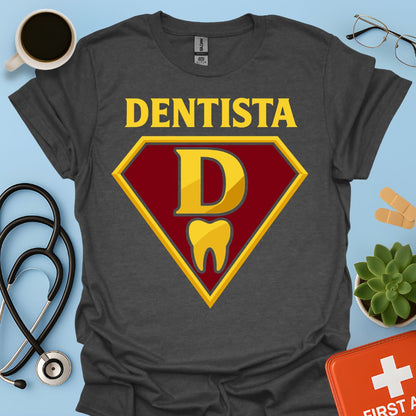 Dentista Supereroe – T-shirt Divertente Regalo Odontoiatra
