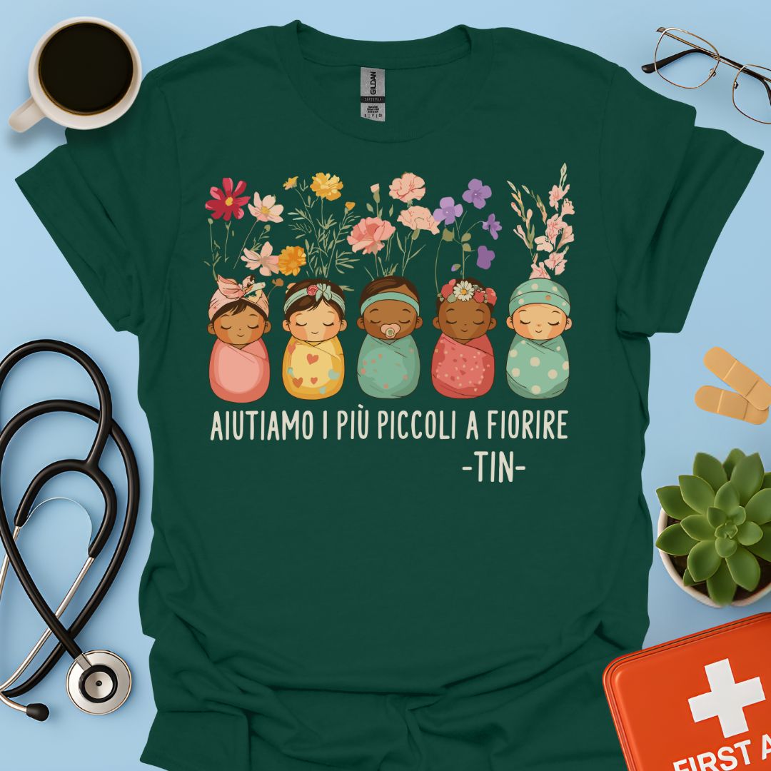 Aiutiamo I Più Piccoli A Fiorire – TIN Maglietta
