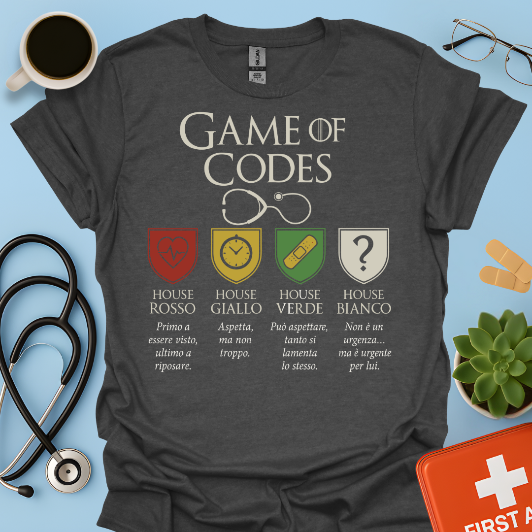 Game Of Codes - Medico Dottore Maglietta