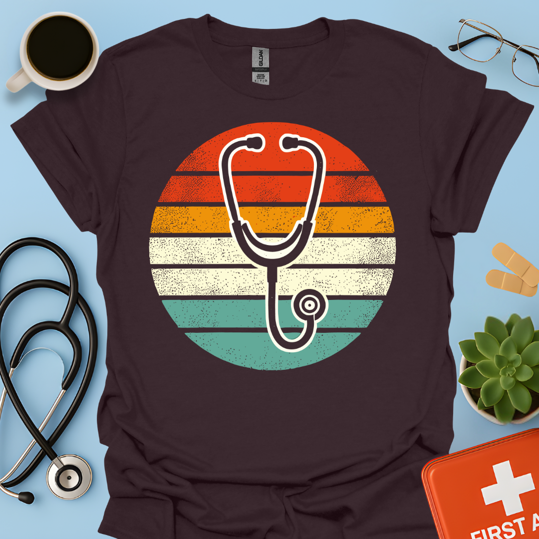 Stetoscopio Medico Dottore Maglietta