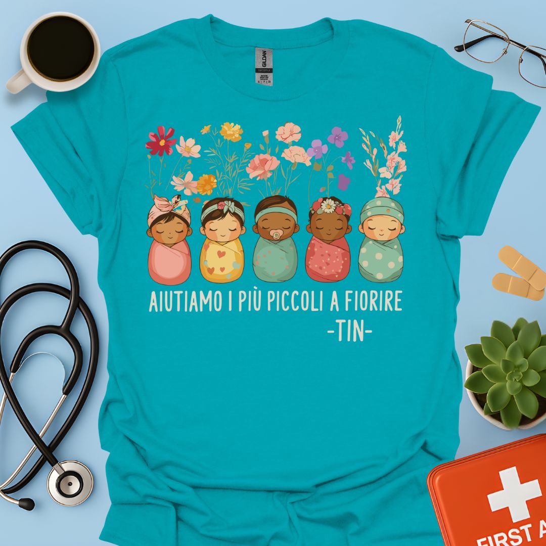 Aiutiamo I Più Piccoli A Fiorire – TIN Maglietta