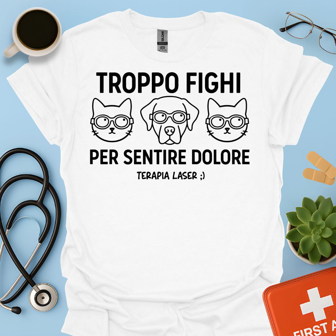 Maglietta Veterinaria Terapia Laser
