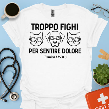 Maglietta Veterinaria Terapia Laser