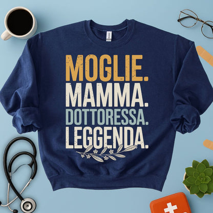 Felpa Mamma Dottoressa Medico