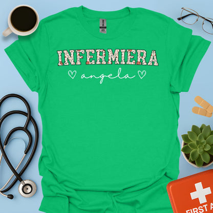 Personalizzata Infermiera Maglietta