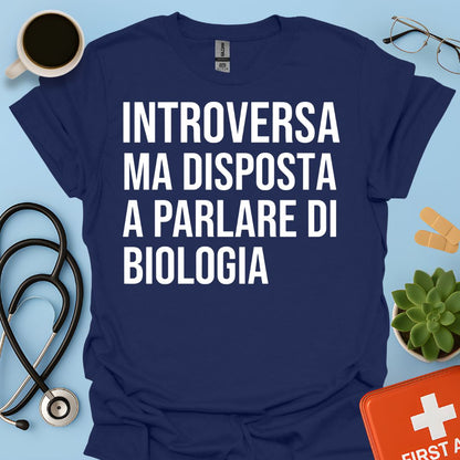 Maglietta Biologia Donna