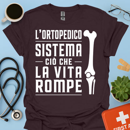 Maglietta per Chirurgo Ortopedico e Traumatologo