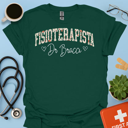 Maglietta Donna Fisioterapista Personalizzata