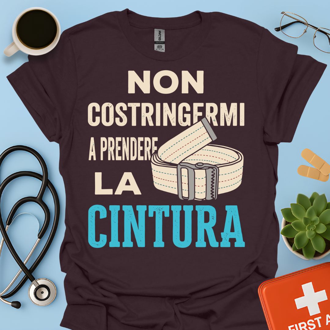 Maglietta Divertente Cintura