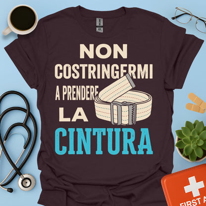 Maglietta Divertente Cintura