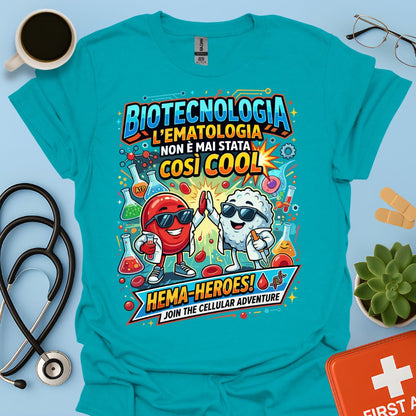 Maglietta Biotecnologia Ematologia