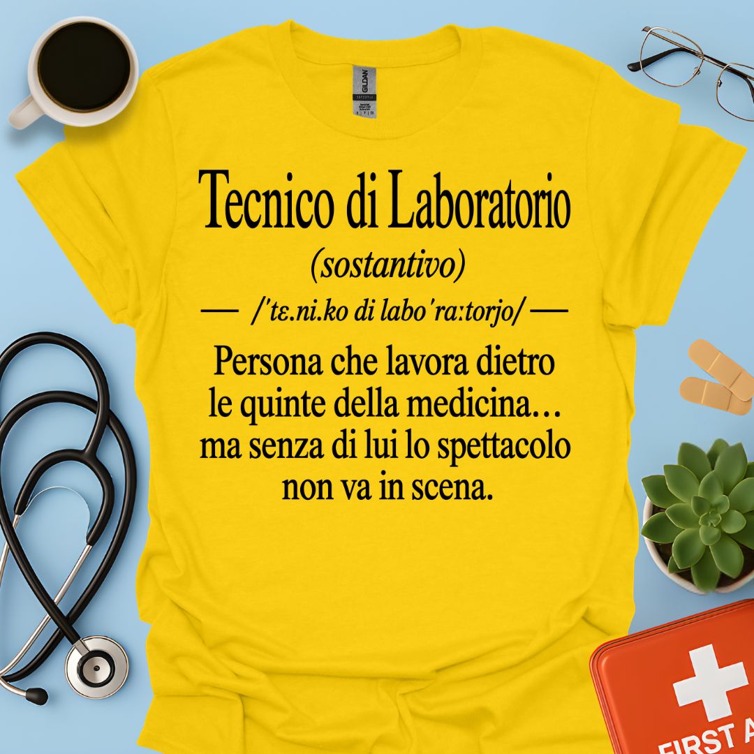 Maglietta Tecnico di Laboratorio – Regalo Divertente Tecnico Sanitario