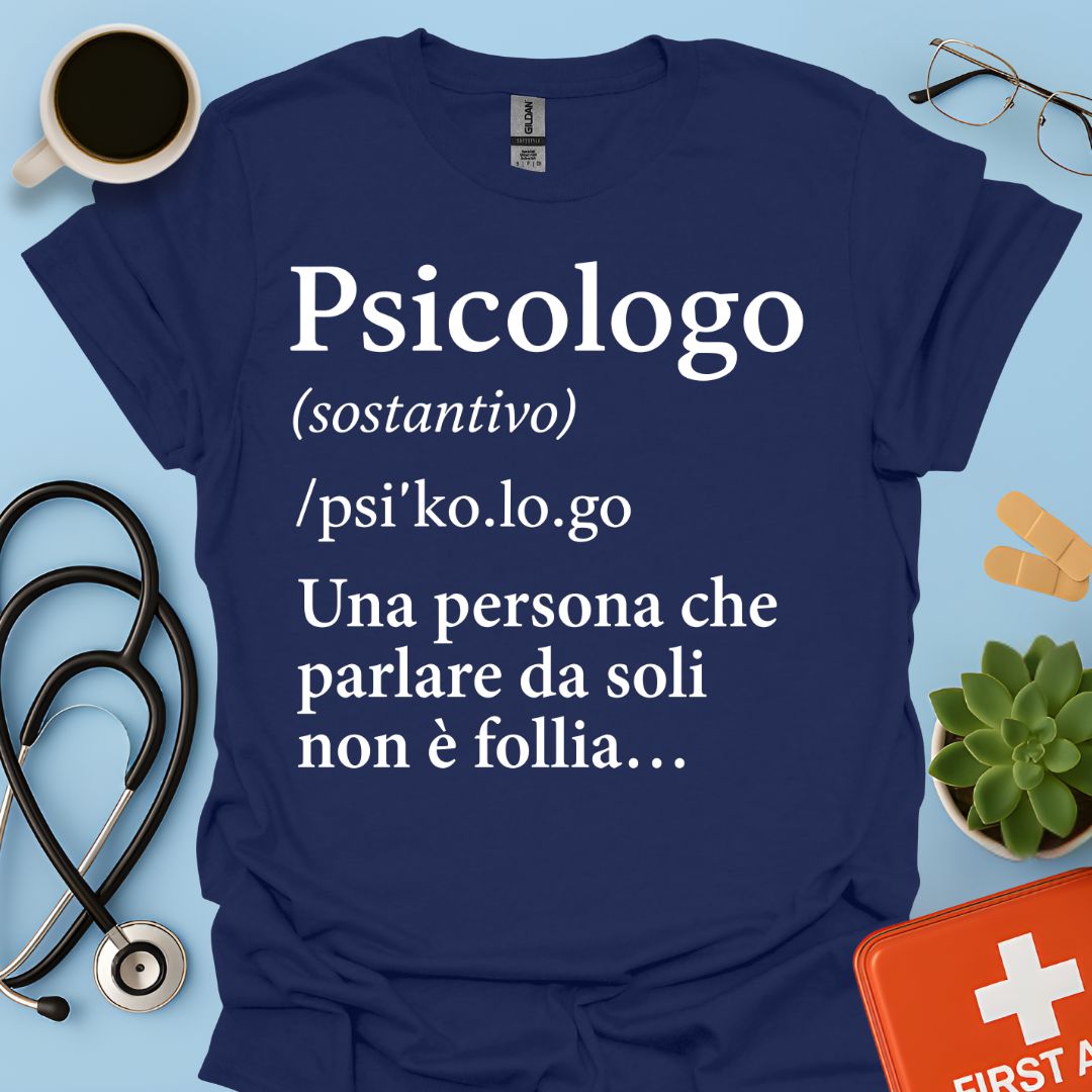 Definizione Psicologo Maglietta