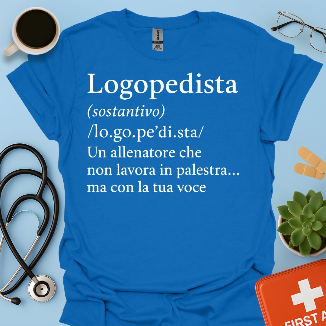 Definizione Logopedista Maglietta