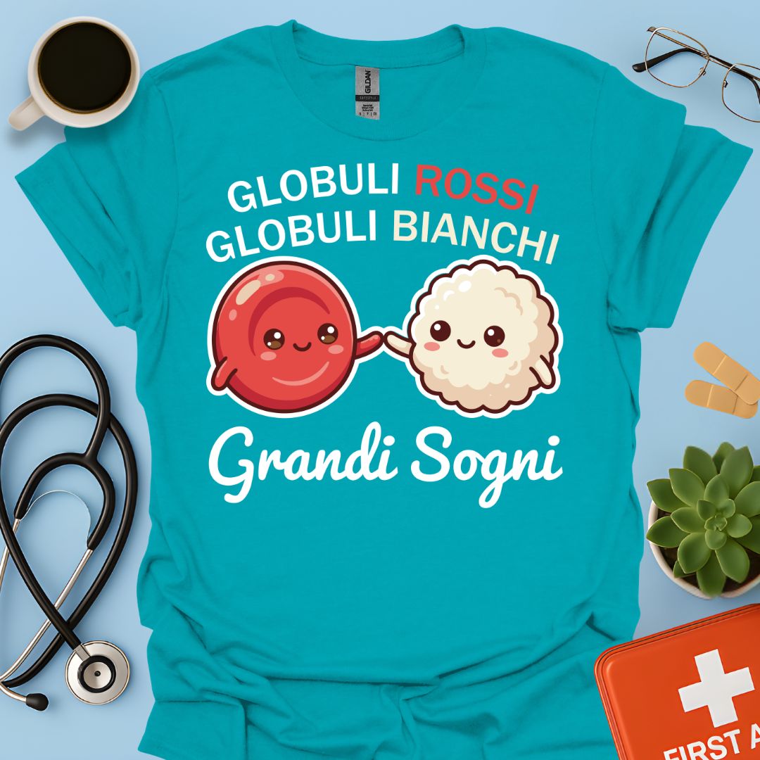 Maglietta Globuli Rossi / Bianchi