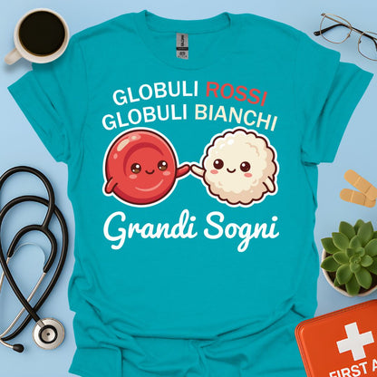 Maglietta Globuli Rossi / Bianchi