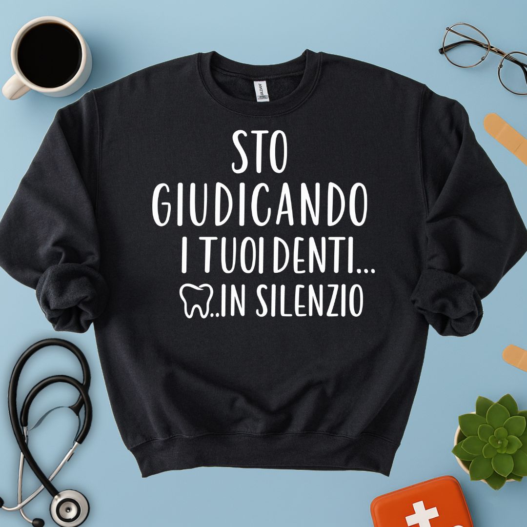 Felpa Divertente Dentista