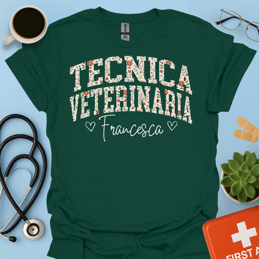 Maglietta Tecnica Veterinaria Personalizzata