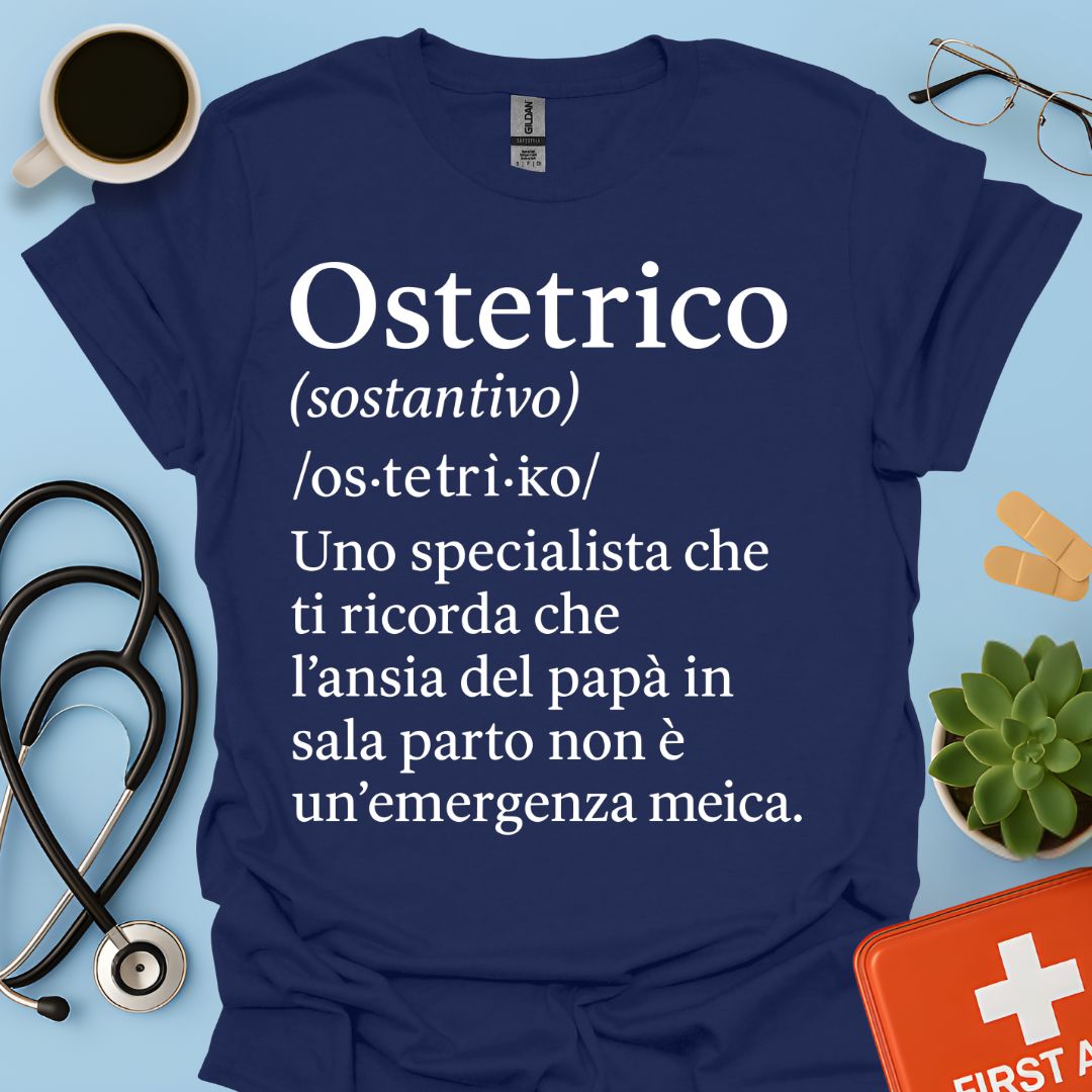 Definizione Ostetrico Maglietta