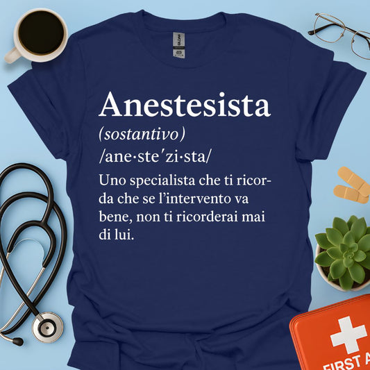 Definizione di Anestesista Maglietta