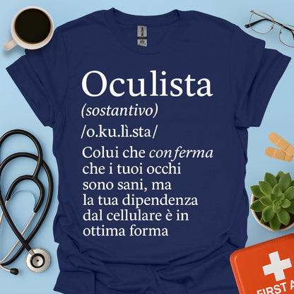 Definizione Oculista Maglietta