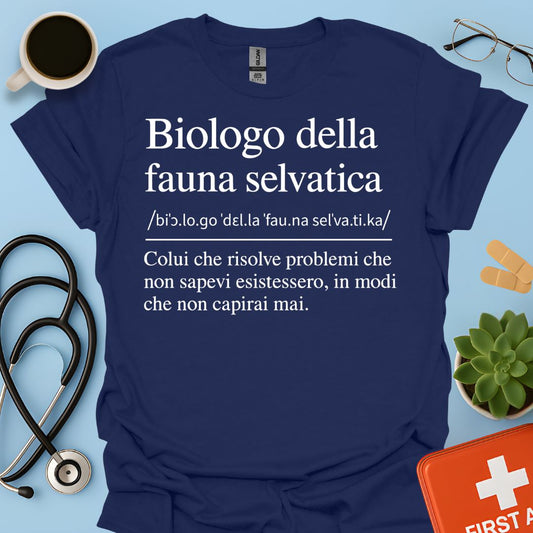 Maglietta Biologo Della Fauna Selvatica