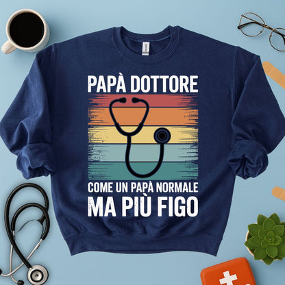 Felpa Papà Medico