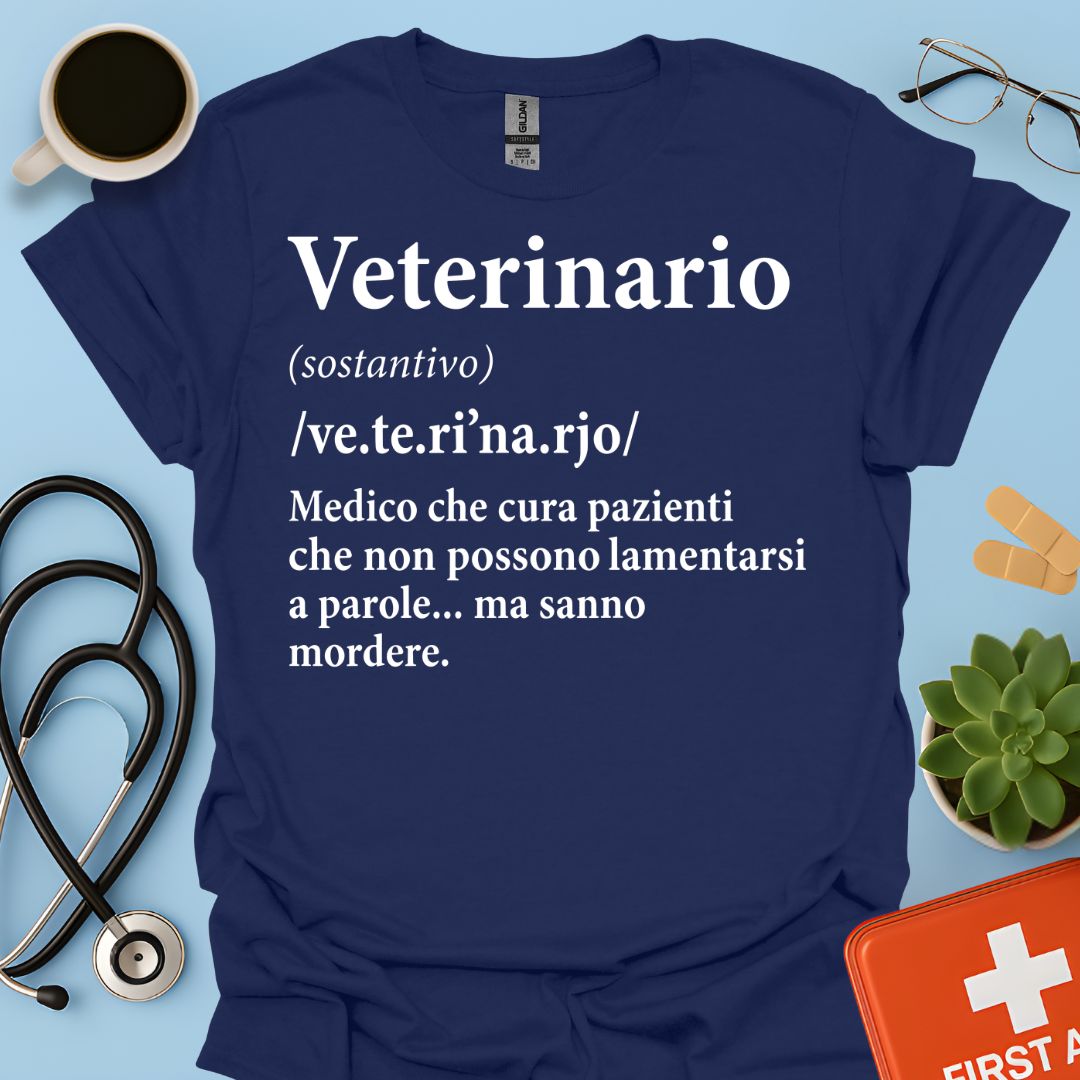 Definizione di Veterinario Maglietta