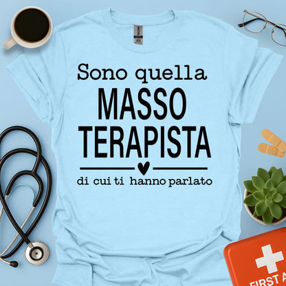Maglietta Massoterapista