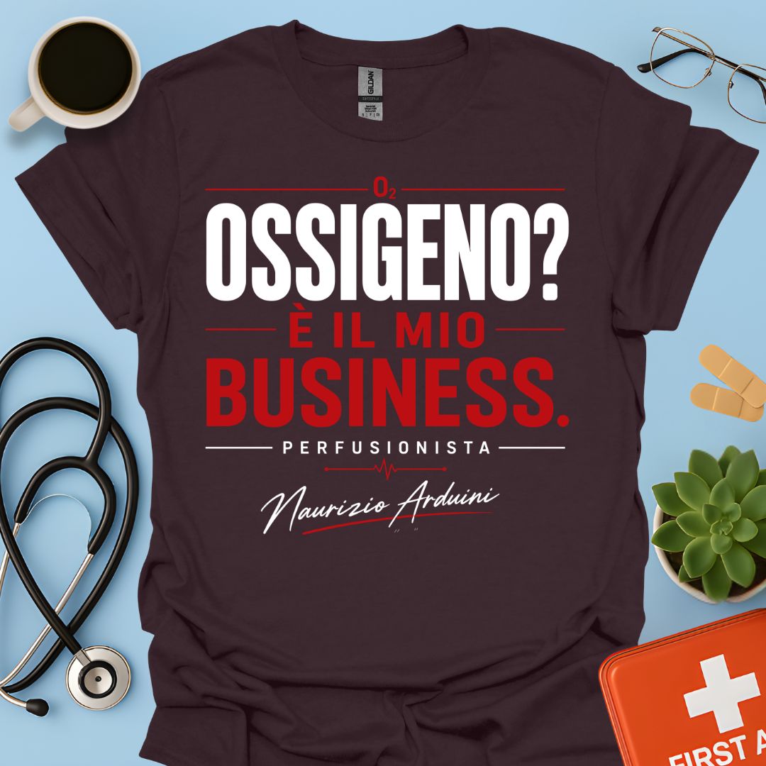Maglietta Perfusionista - Ossigeno? È il Mio Business