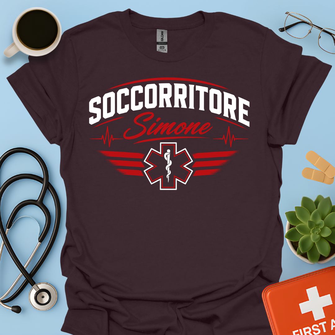 Maglietta Personalizzata Soccorritore
