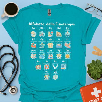 Maglietta Alfabeto Fisioterapia