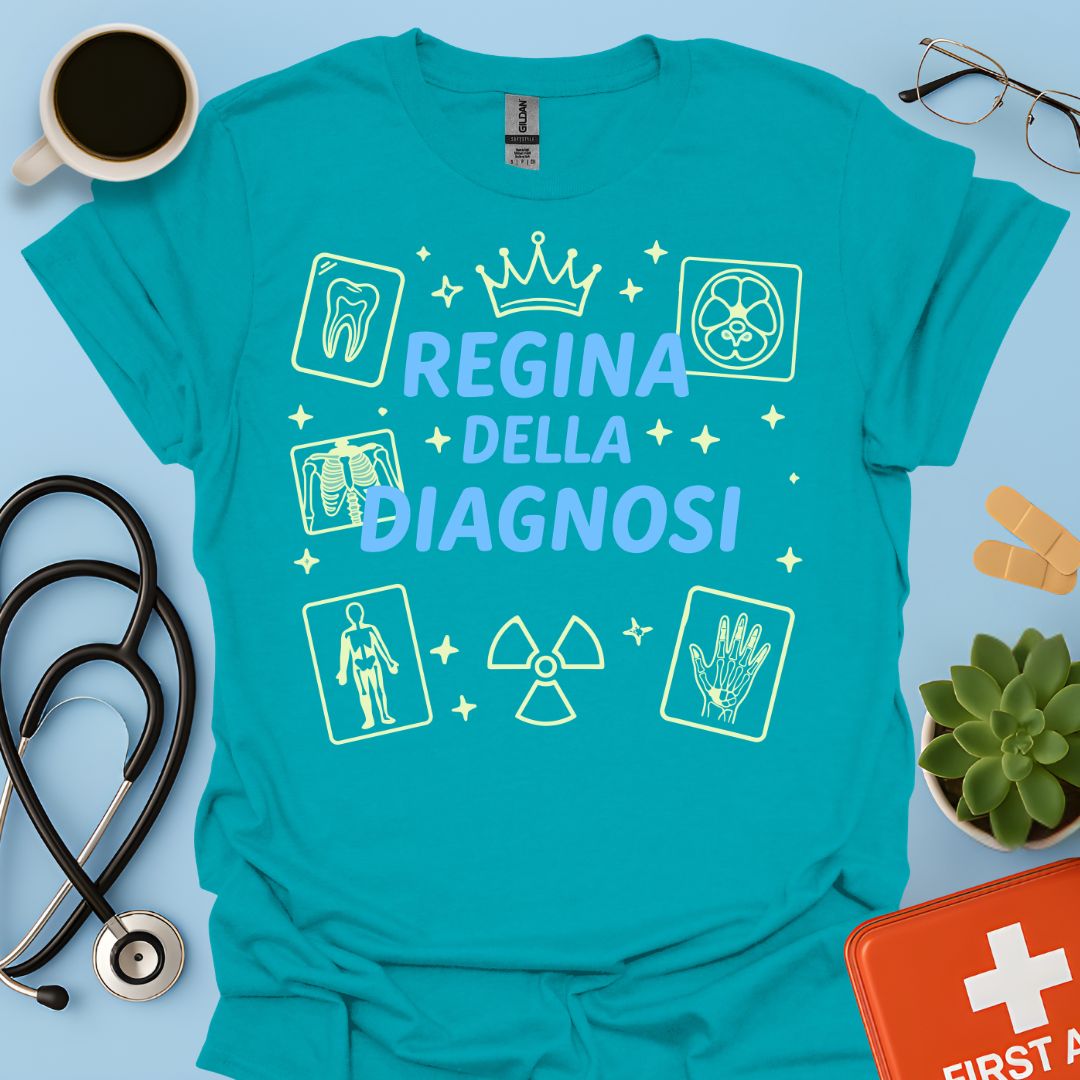 Regina della Diagnosi - Maglietta per Radiologa