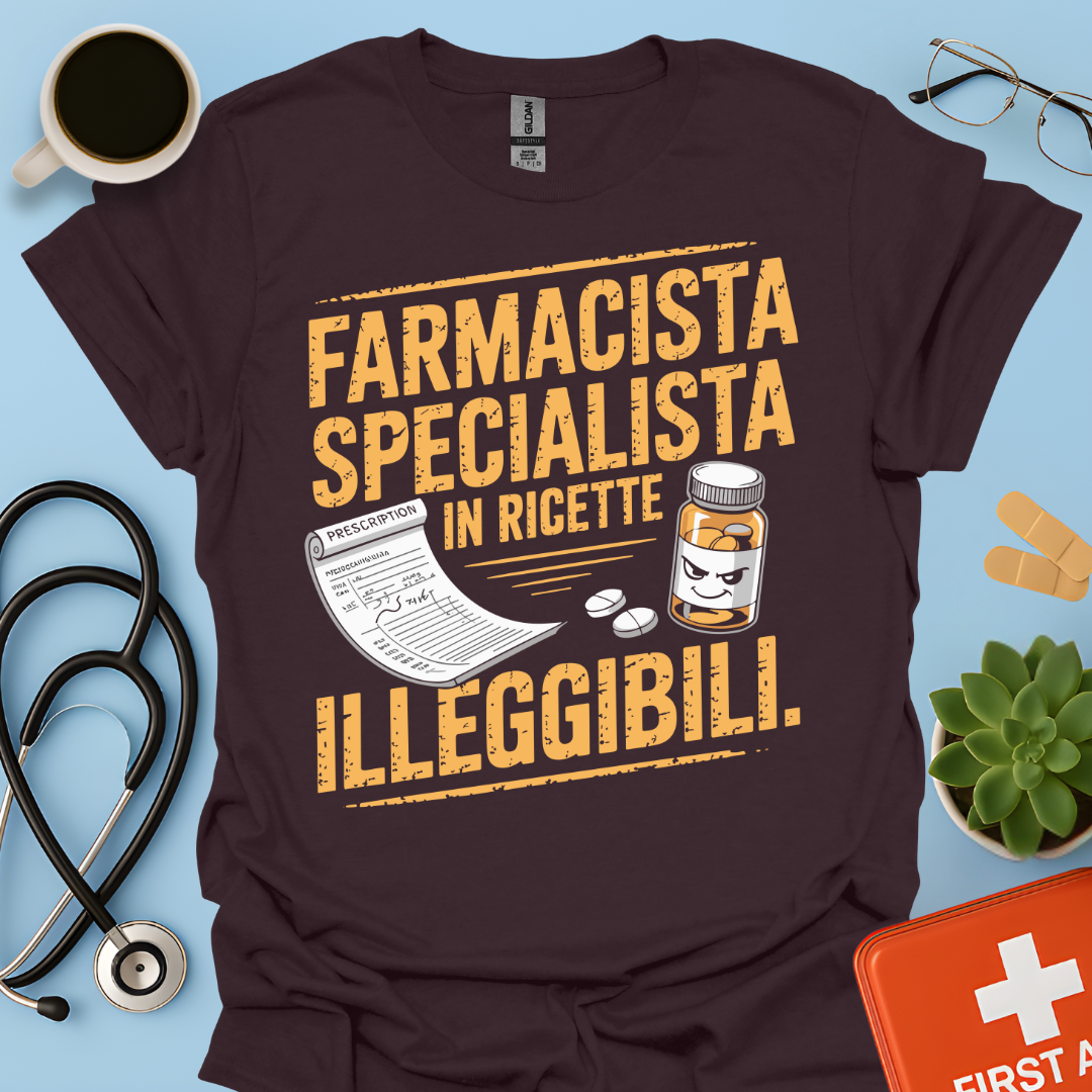 Farmacista specialista in ricette illeggibili - Farmacista Maglietta