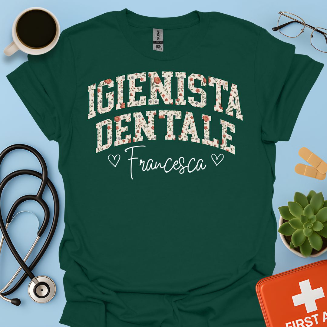 Maglietta Igienista Dentale Personalizzata