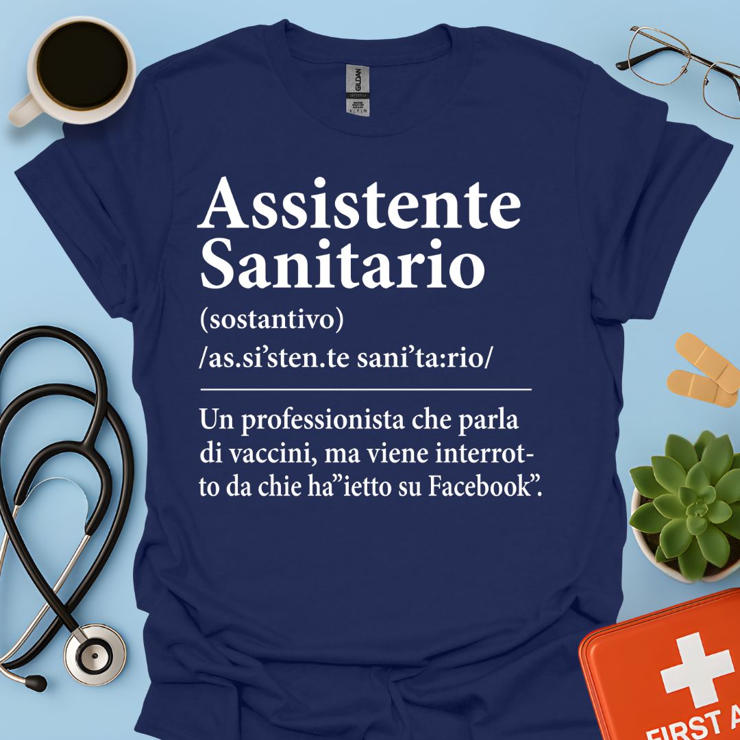 Definizione Assistente Sanitario Maglietta
