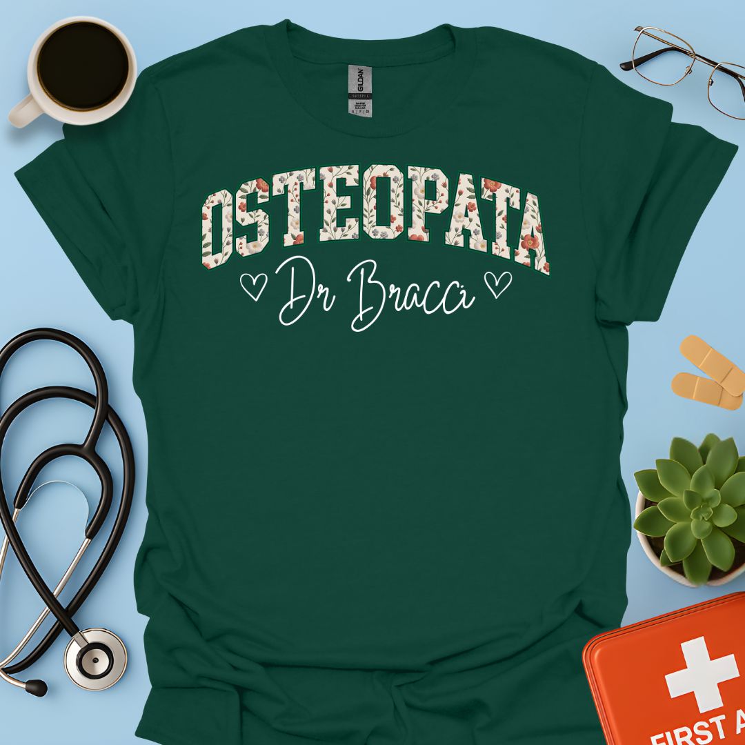 Osteopatia Maglietta Osteopata Personalizzata