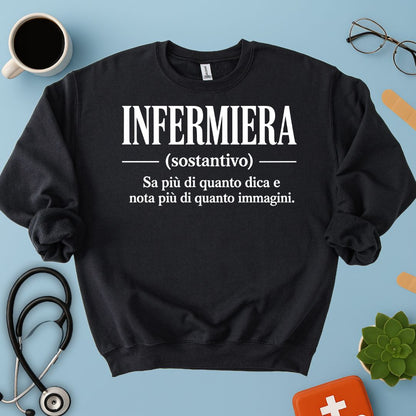 Felpa Definizione Infermiera