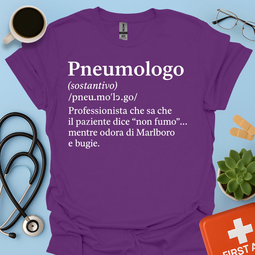 Definizione Pneumologo Maglietta