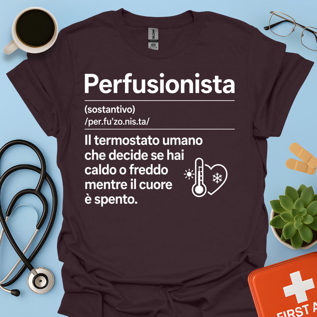 Maglietta Definizione Perfusionista