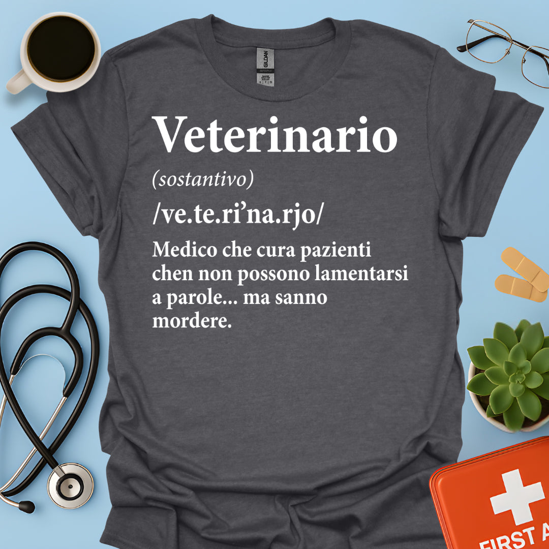 Definizione di Veterinario Maglietta