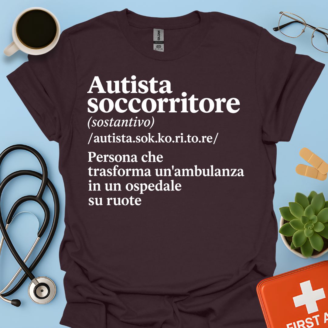 Maglietta Autista Soccorritore – Ambulanza Ospedale