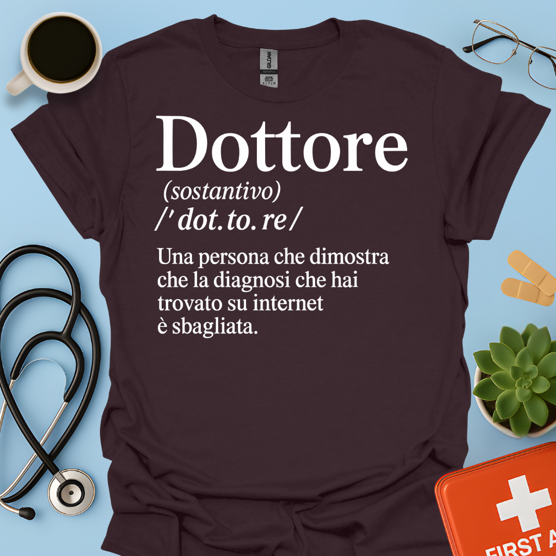 Definizione di Medico Dottore Maglietta