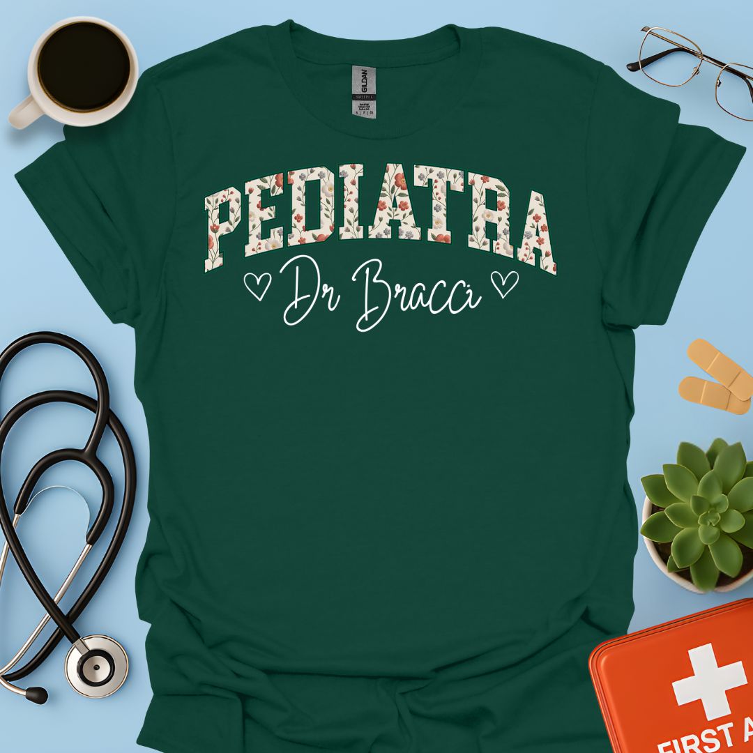 Donna Pediatria Maglietta Pediatra Personalizzata