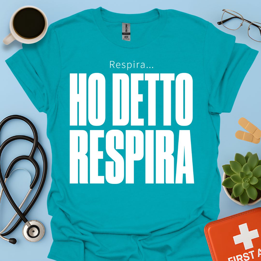 Maglietta Pneumologo – Respira… Ho Detto Respira