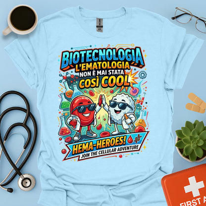 Maglietta Biotecnologia Ematologia