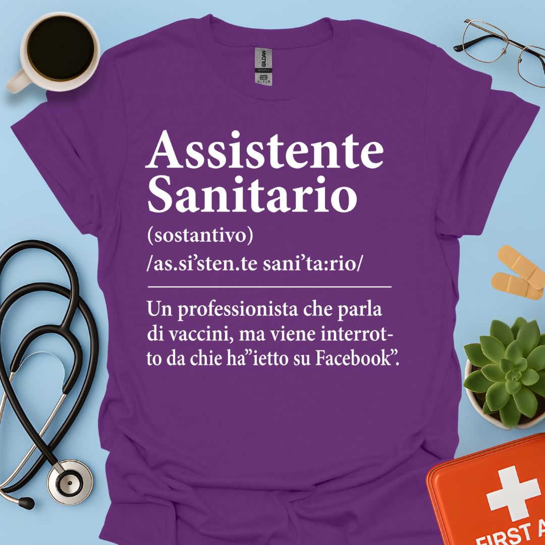 Definizione Assistente Sanitario Maglietta