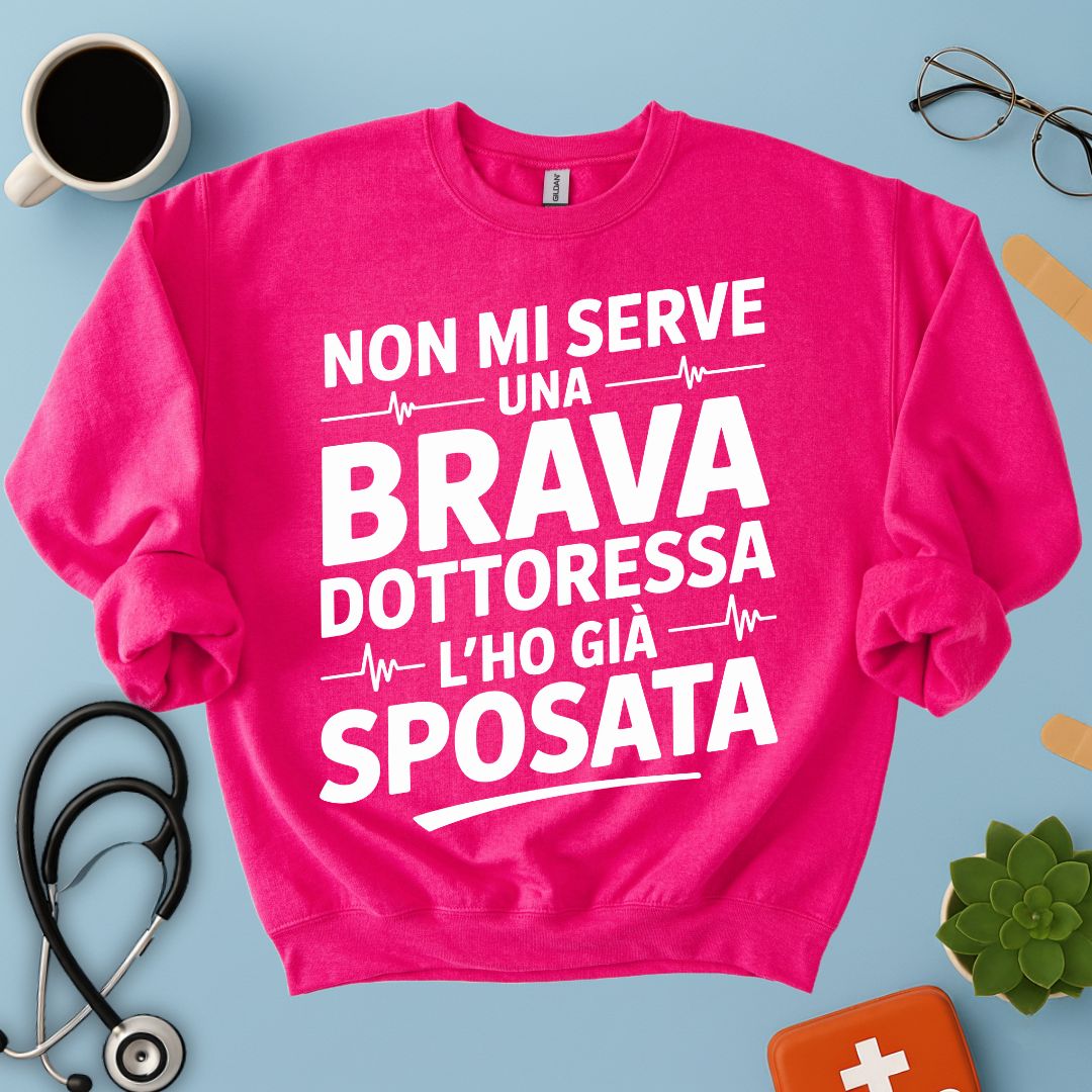 Felpa Marito Della Dottoressa