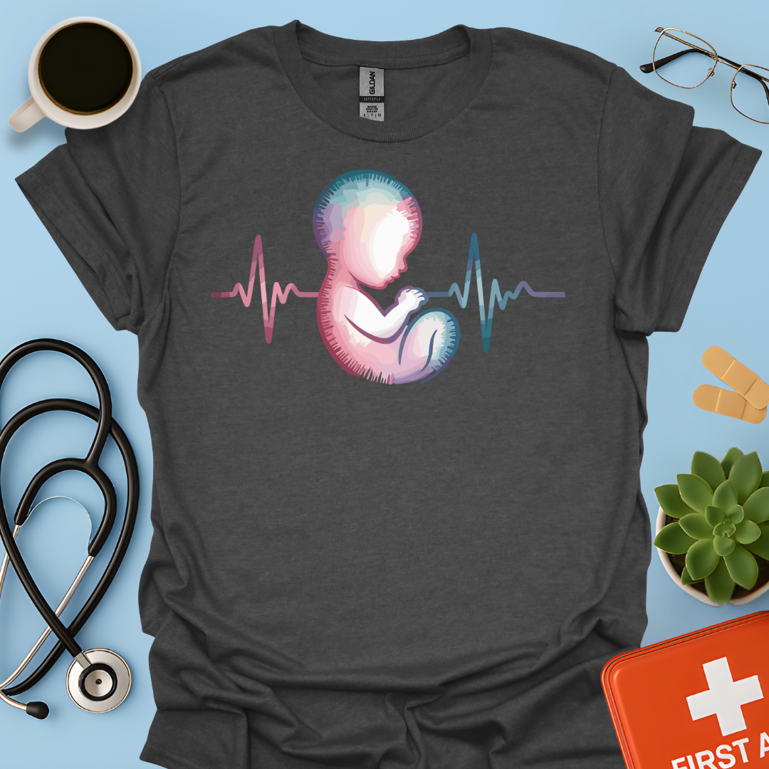 Battito del Bambino - Ostetrica  / Ginecologa Maglietta